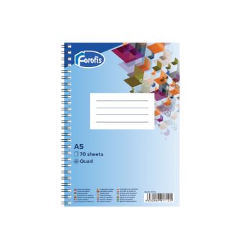  A5 Spiral Note Book Squared