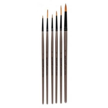 Acrylic Brush Set  6pcs  - Mont Marte