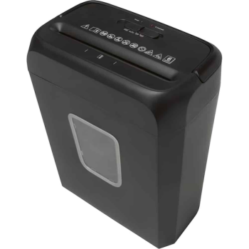 MONOLITH CROSS-CUT PAPER SHREDDER WITH 13L BIN C237 BLACK