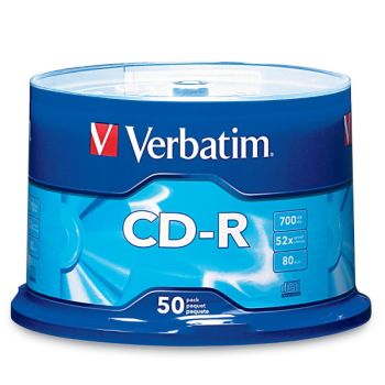 CD-R  Verbatim 50pcs
