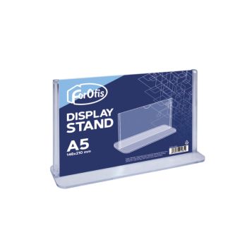 A5  Acrylic Display T-Stand - Landscape SPECIAL OFFER - KEJEA