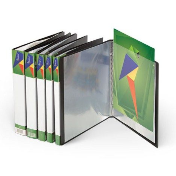 100 Pages  A4  Display Book  BLACK