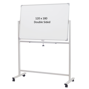 Double Sided  Set Whiteboard Magnetic 120x180  With Stand - SPECIAL OFFER
