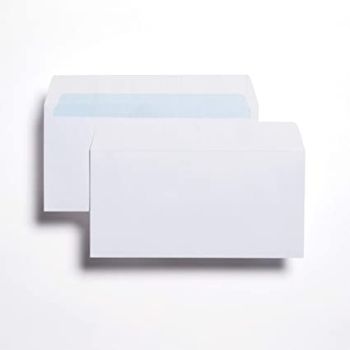 Envelope DL  White 110x220  50pcs pack