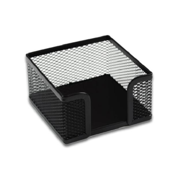 Metal Mesh Memo Cube Holder