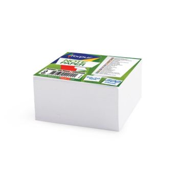Memo Cube Glued  White 500 Sheets 