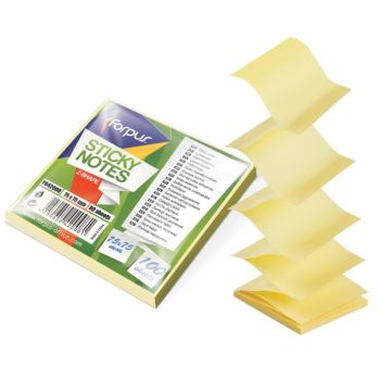 Sticky Notes 75x75mm  Z-Shape