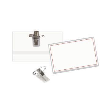 Name Badge PVC with Clip