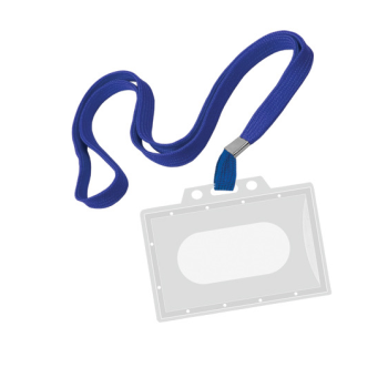 Name Badge Plastic with cord  