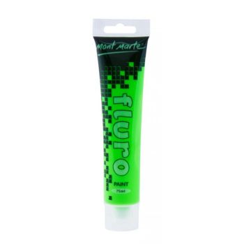 Fluorescent Paint 75ml  Green  PMFL0002