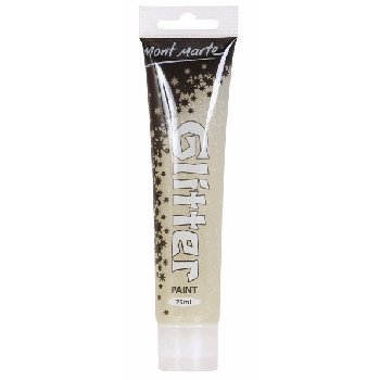Glitter Paint 75ml Crystal  PMGL0003