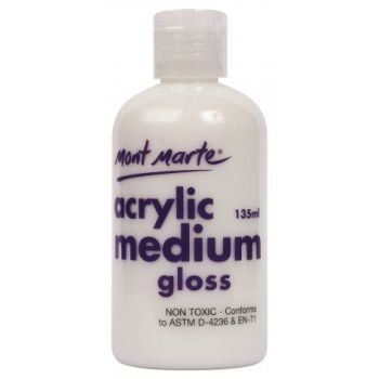 Acrylic Medium Gloss 135ml  - Mont Marte