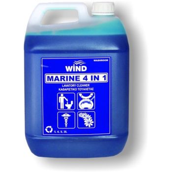 Marine Lavatory Cleaner 4 in 1- 5 Liters 