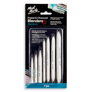 Pastel & Charcoal Blenders  7 pieces  - Mont Marte