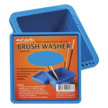 Brush Washer Plastic   - Mont Marte