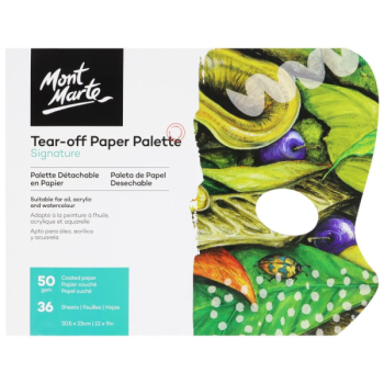 Tear-off Paper Palette Signature 50gsm 36 Sheet  - Mont Marte