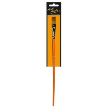 Artist Brush Taklon Flat Long 10 Kit - Mont Marte