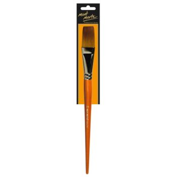 Artist Brush Taklon Flat Long 24 - Mont Marte