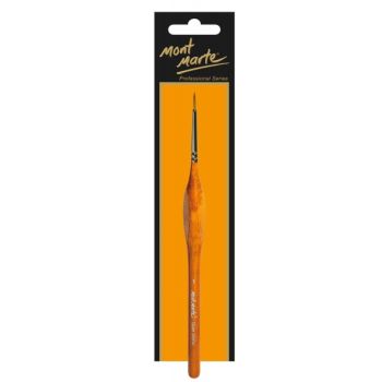 Artist Brush Taklon Detailer 1- Mont Marte