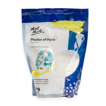  Plaster of Paris 1Kg  - Mont Marte