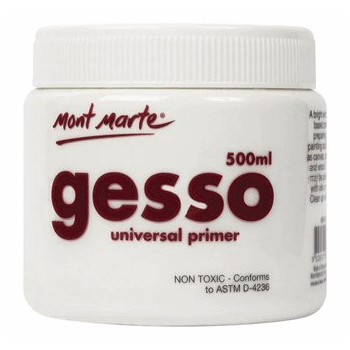 Gesso Tub 500ml White   - Mont Marte