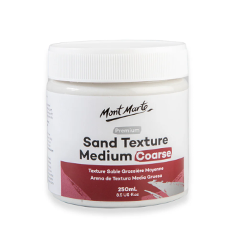 Sand Texture Medium Coarse Premium 250ml  - Mont Marte
