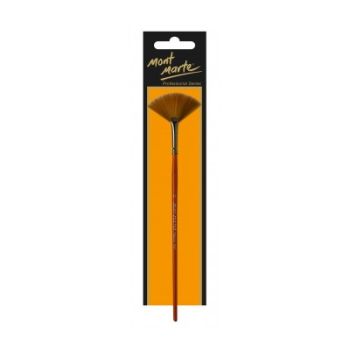 M.M. Artist Brush Taklon Fan 14