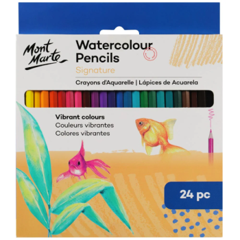 Water Color Pencils 24pcs Set   - Mont Marte