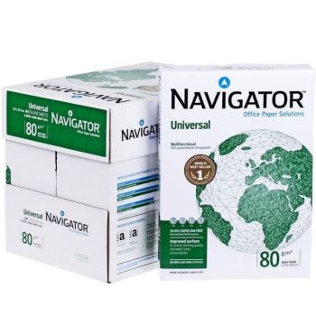 10 BOXES A4  - Copy Paper  80grm NAVIGATOR (10 BOX OF 2750 SHEETS) SPECIAL OFFER PRICE