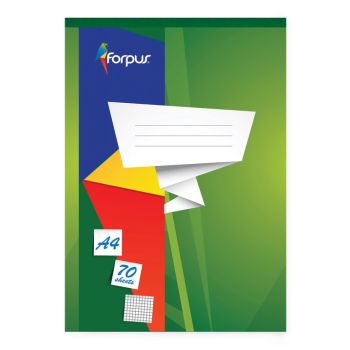 Refill PAd A4 Squared 70 sheets