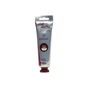 Oil Paint Burnt Umber 100ml Mont Marte