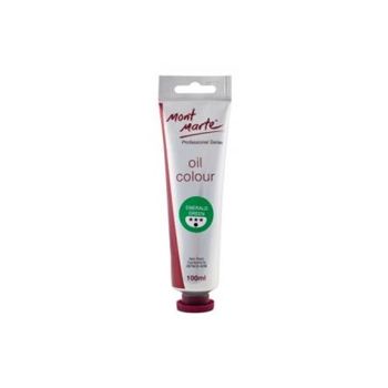 Oil Paint Emerald Green 100ml Mont Marte