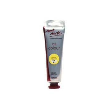 Oil Paint Lemon Yellow 100ml Mont Marte