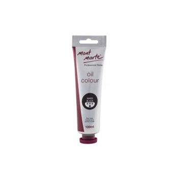 Oil Paint Mars Black  100ml Mont Marte