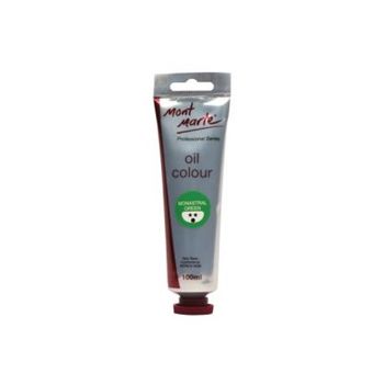 Oil Paint Monastral Green 100ml Mont Marte