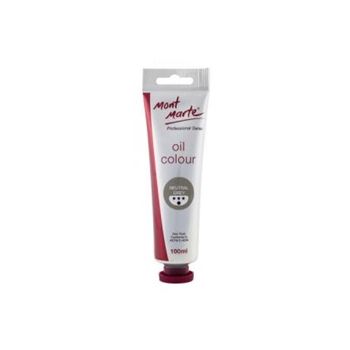 Oil Paint Natural Grey  100ml Mont Marte