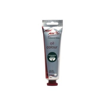 Oil Paint Permanent Green 100ml Mont Marte