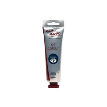 Oil Paint Pthalo Blue 100ml Mont Marte