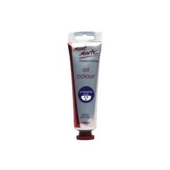 Oil Paint Ultramarine Blue 100ml Mont Marte