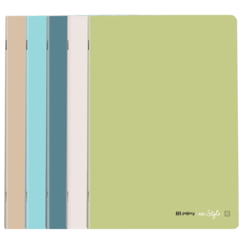 Note Book A4 60sh Stapled Neo Style Pastel