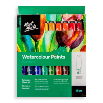 Water Color Set 18 pieces - Mont Marte