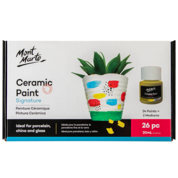 Ceramic Paint Signature 26 colors x 20ml - Mont Marte
