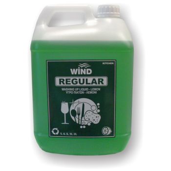 Washing Up Liquid Lemon Reqular - 5 Liters 