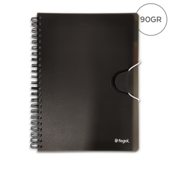 A4 Spiral Note Book 120 Sheets - 5 Subjects 