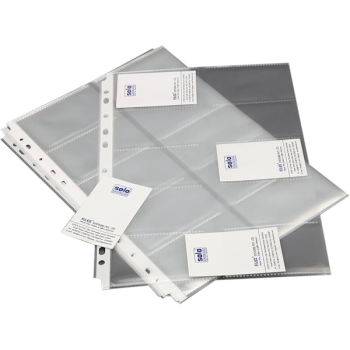 Business Card Pockets A4  - 10 Sheets