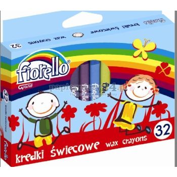 Wax Crayons Fiorello 48pcs 