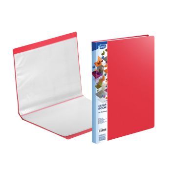 20 Pages A4 Display Book Red